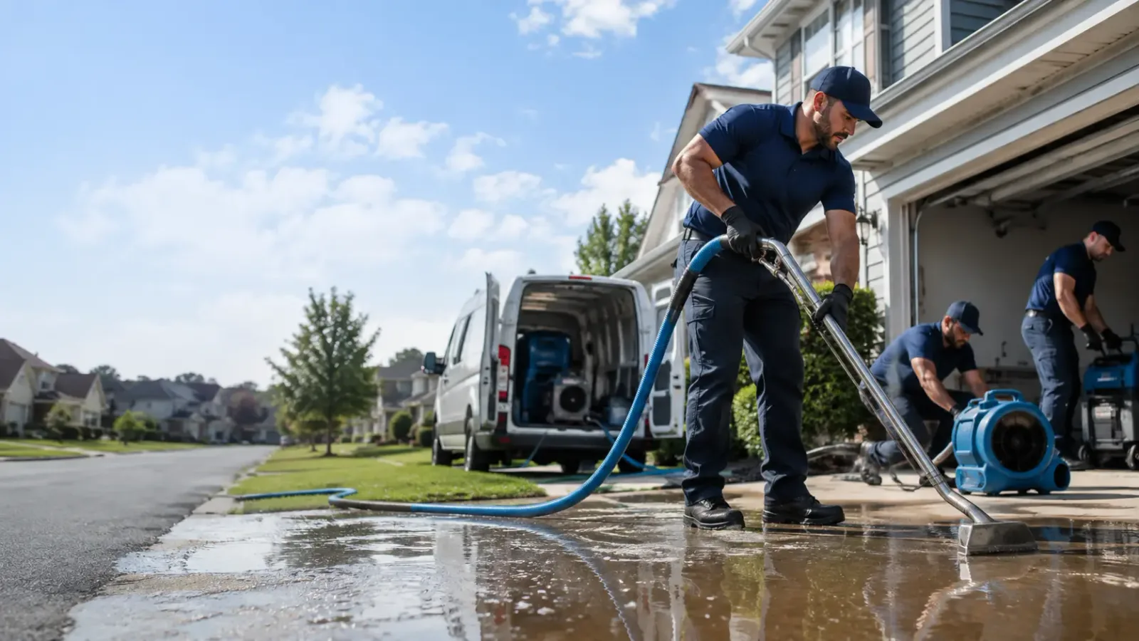 Flood Damage Restoration in Andale, KS